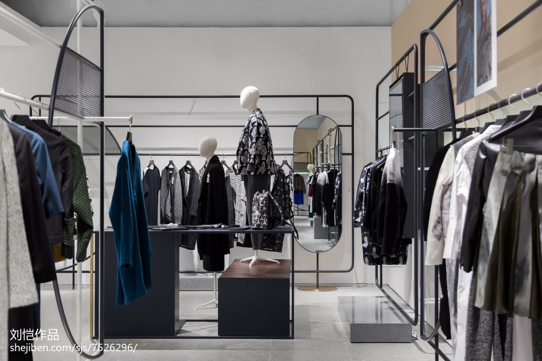 商场服装店效果图设计 打造吸引眼球的时尚零售空间